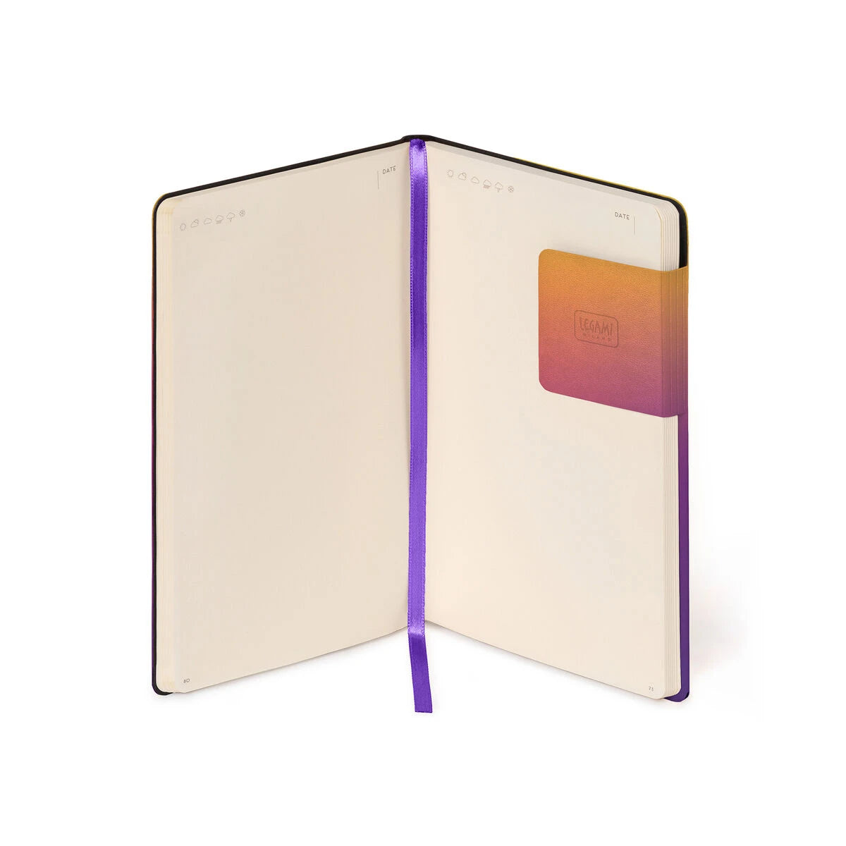 Legami - Notebook with Blank Pages and Soft Cover - Sunset Vibes - My Notebook