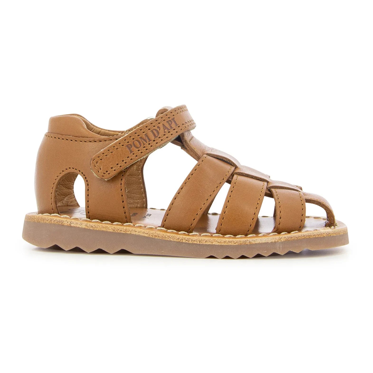 Pom d'Api - Waff Papy Sandalet | Camel
