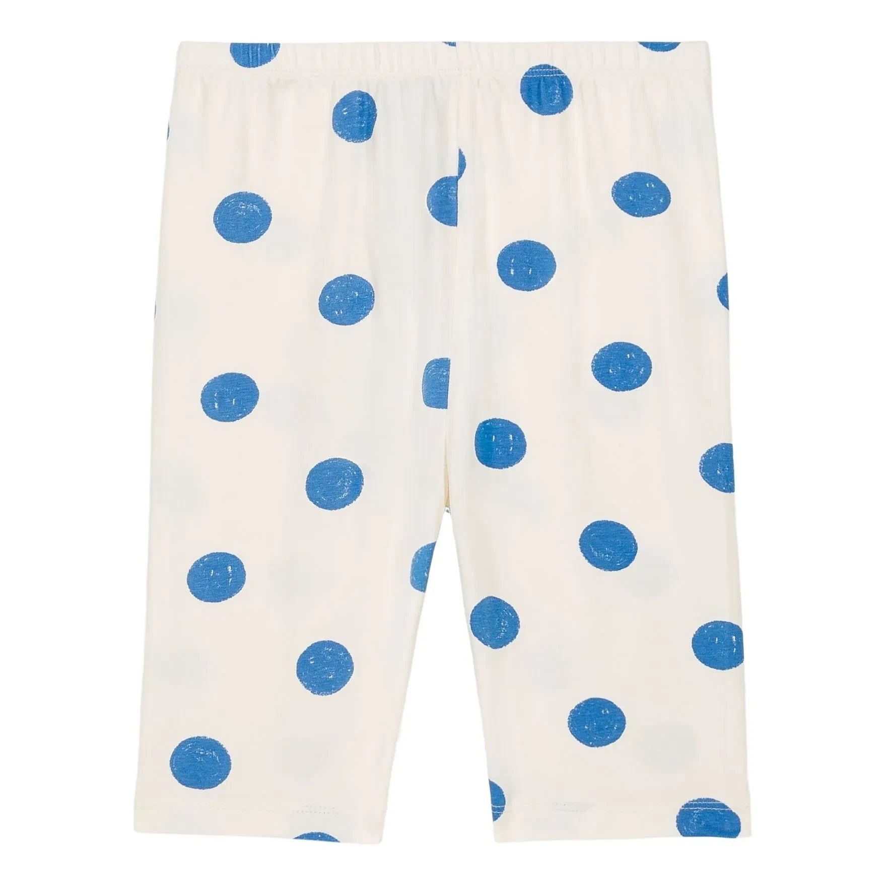 We Are Kids - Cycliste Eddy Dotted Organic Cotton | White