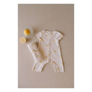 Studio Bohème - Leo Lemons Organic Cotton Romper | Ivory