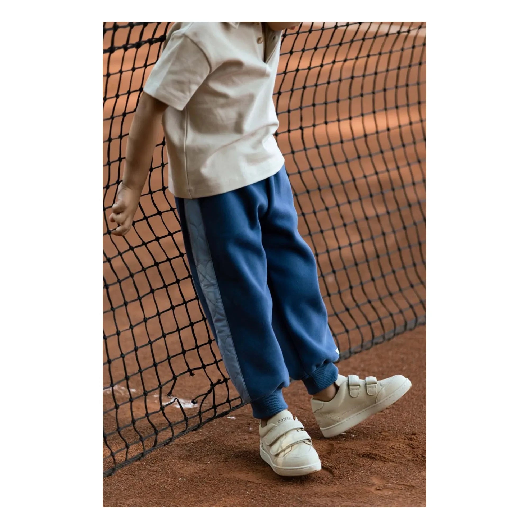 Donsje - Noorien Bi-Material Jogger | Koyu Mavi