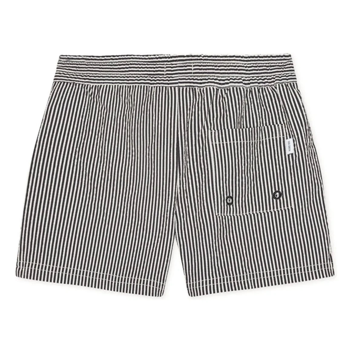 Les Deux - Stan Striped Swimsuit Shorts | Black