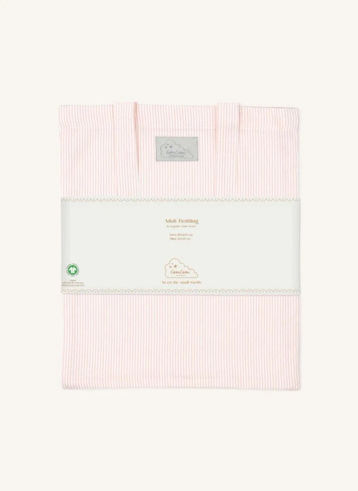 Cam Cam - Classic Striped Duvet Cover Set | Pink