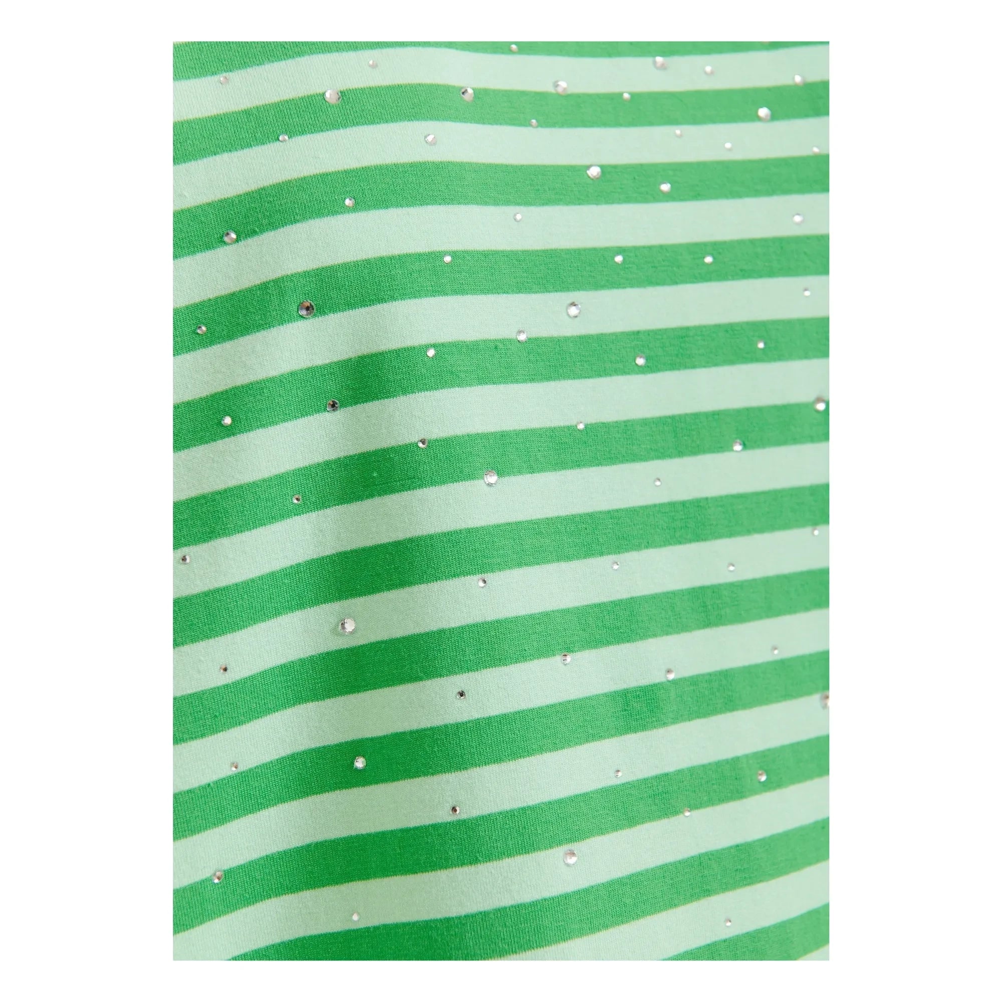 Essentiel Antwerp - Joste Beaded Striped T-Shirt | Green