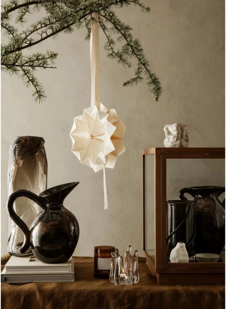 Ferm Living - FSC Paper Christmas Star Sun | Off-white