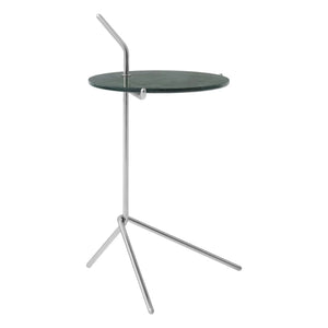 & Tradition - Halten SH9 Side Table, Sebastian Herkner | Green Marble