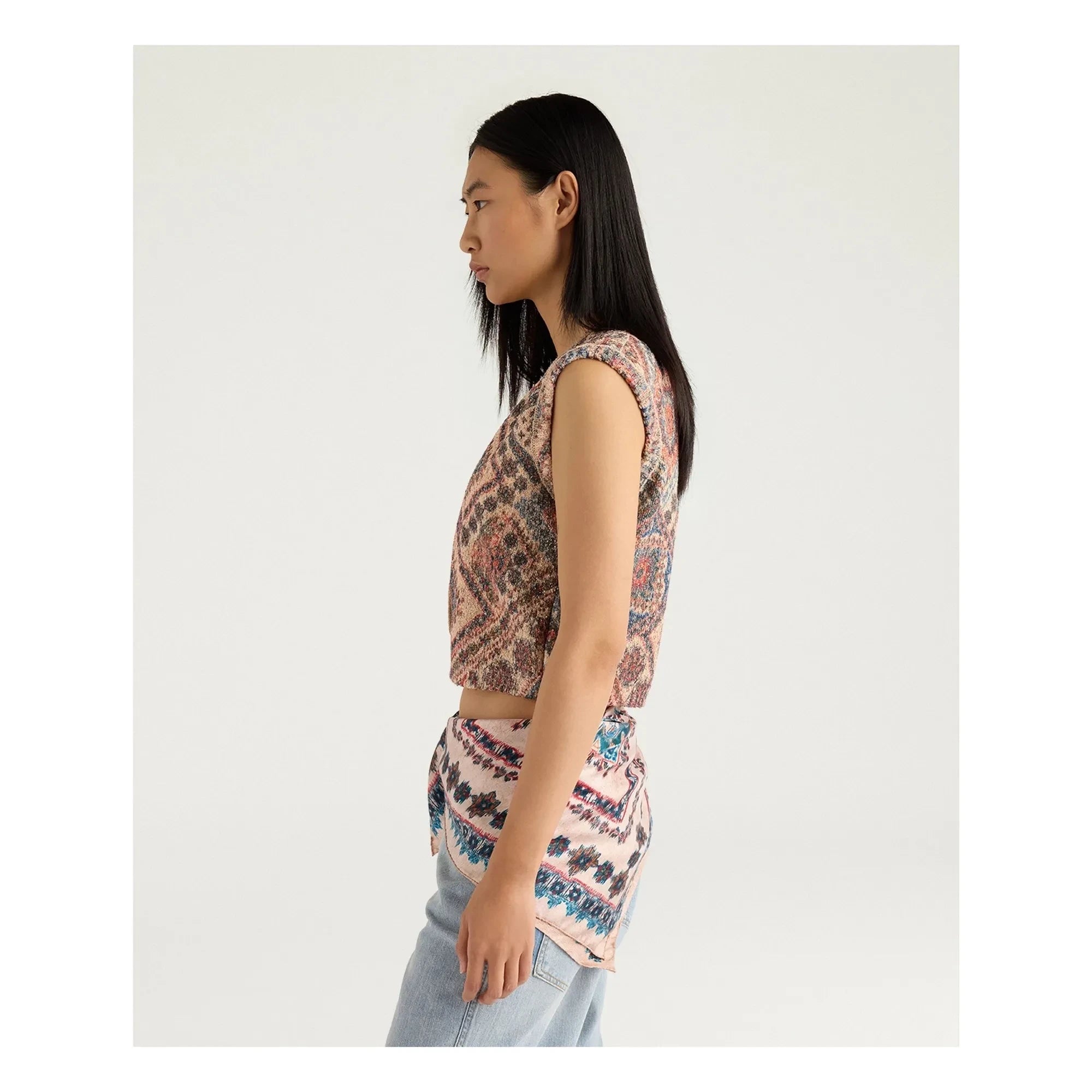 Momoni - Cerro Sleeveless Puffer Vest | Pink