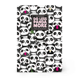 Legami - Resimli Sert Kapaklı Boş Sayfalı Panda Defteri - A5