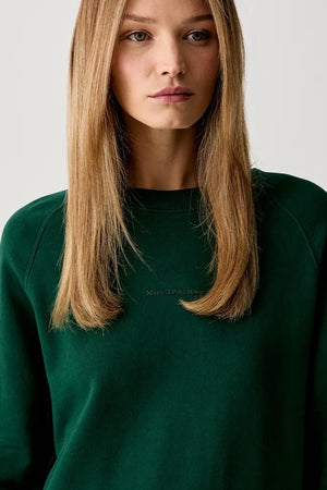 Marc O'Polo kadın pamuklu oversize sweatshirt