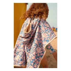 Louise Misha - Organic Cotton Mael Bathrobe | Blue