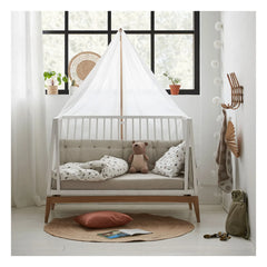 Leander - Luna Crib Conversion Set - 60 x 120 cm | White