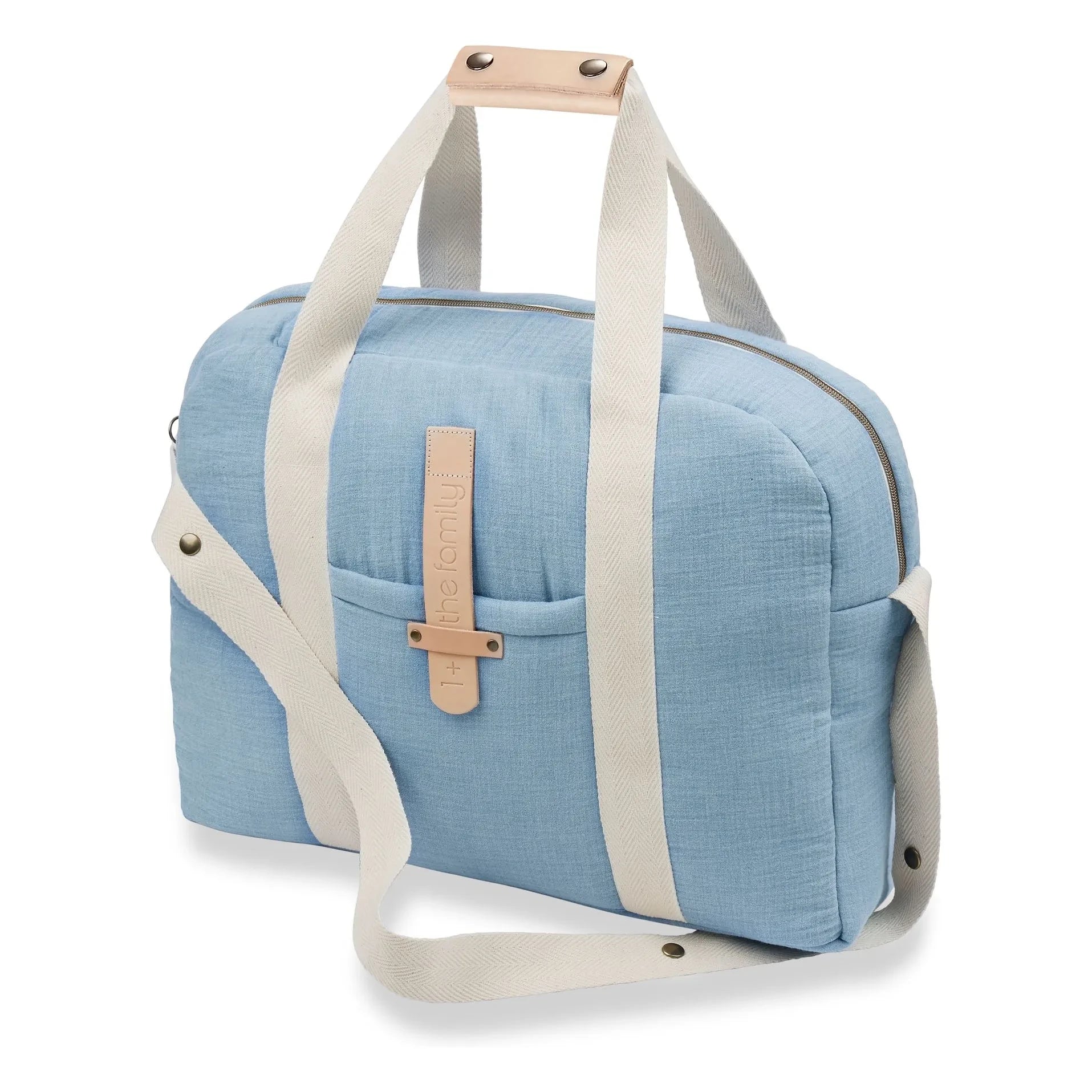 1+ in the family - Mom Bag | Denim Blue