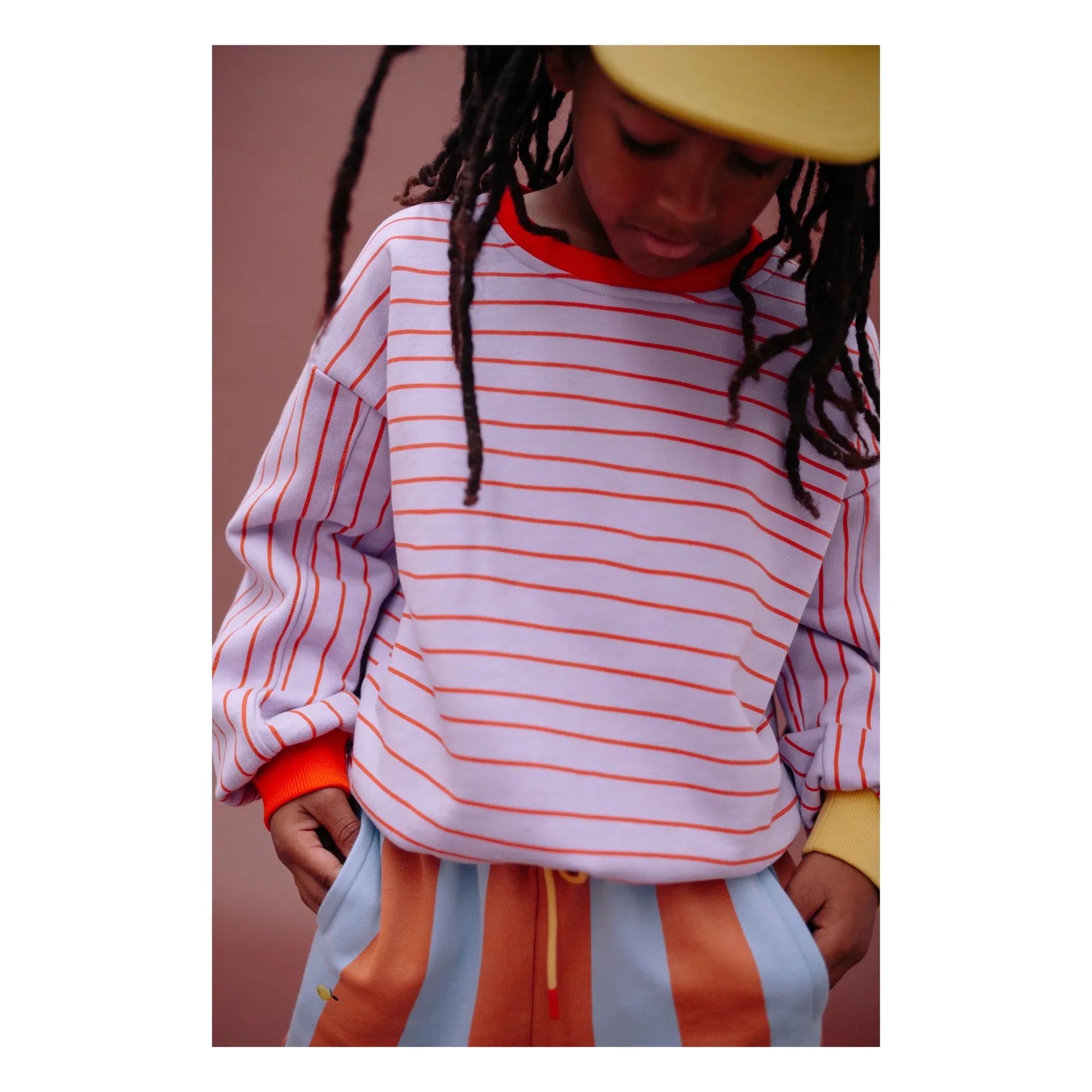 Sticky Lemon - Sticky Lemon Striped Sweater Patch | Light Blue