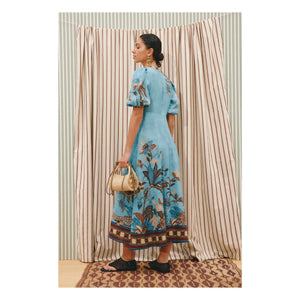 Alémais - Georgie Linen Dress | Blue