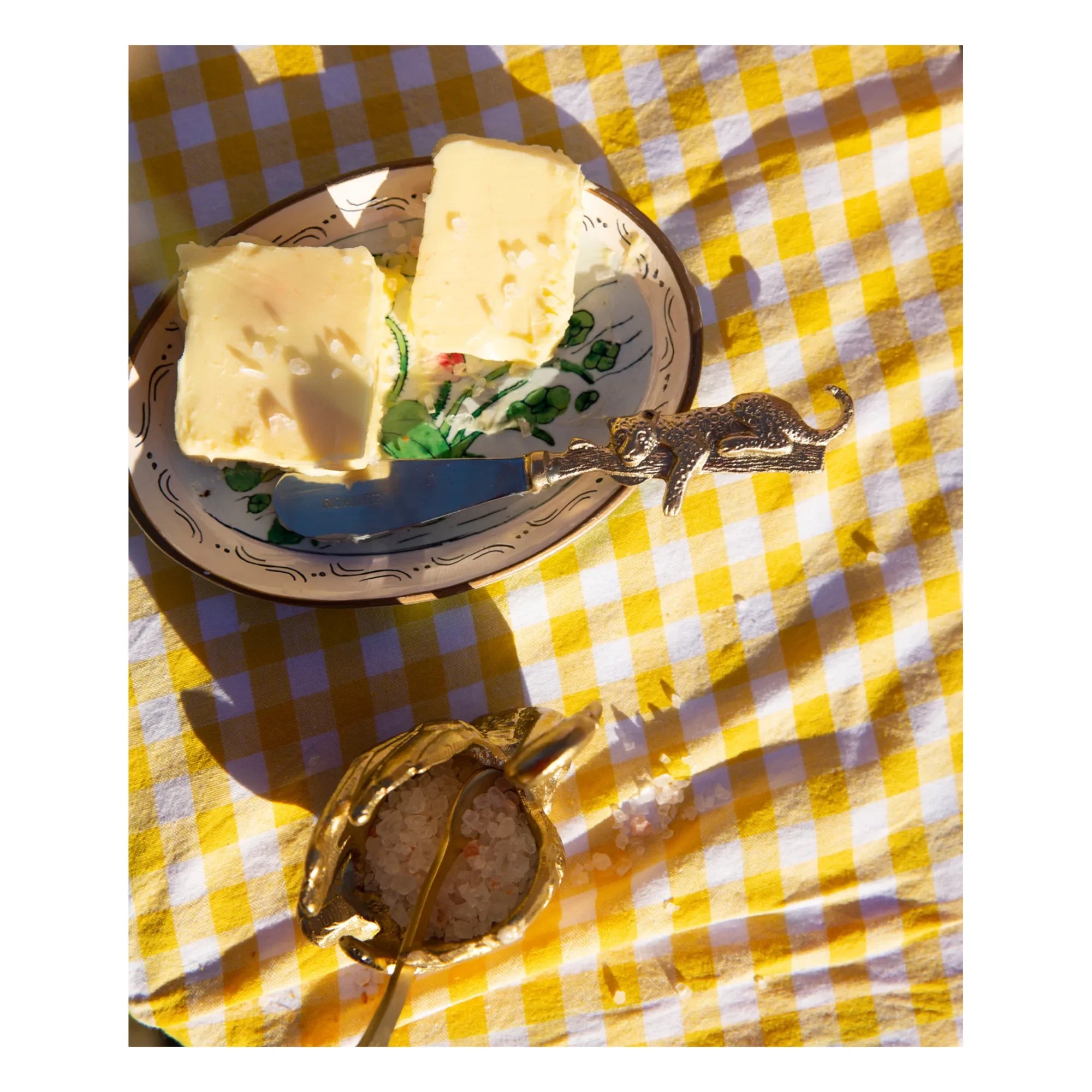 Doing Goods - Leopard Rice Butter Knife | Gold