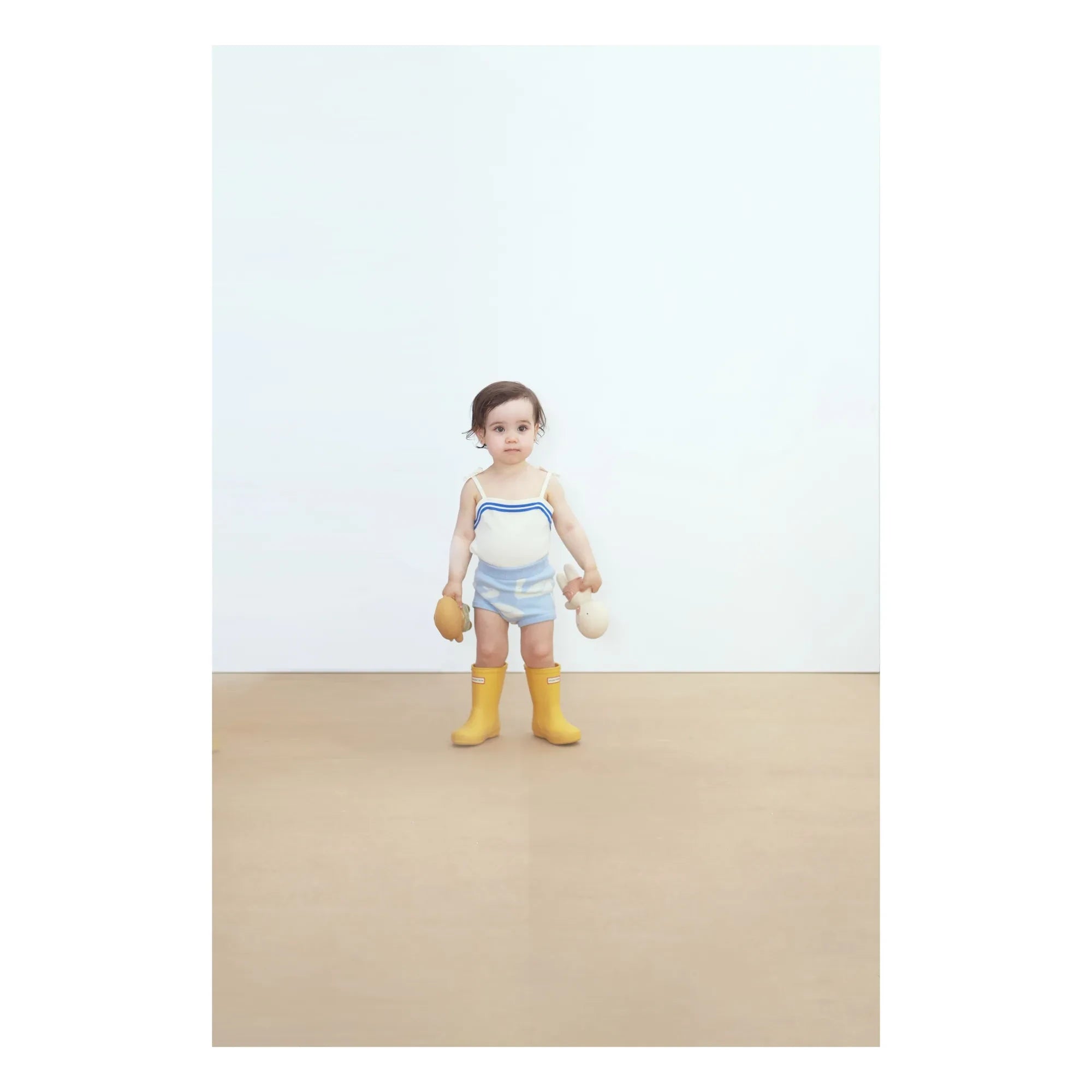 Tinycottons - Gathered Body Bodysuit | White