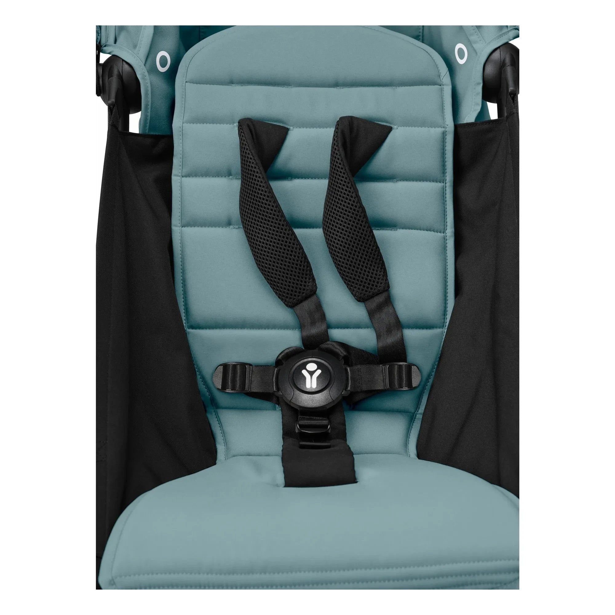 Stokke® - YOYO³ Baby Stroller 6+ Black Frame | Aqua
