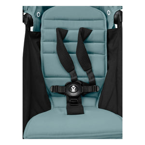 Stokke® - YOYO³ Baby Stroller 6+ Black Frame | Aqua