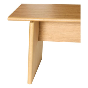 Hübsch - Oak Bench Stool