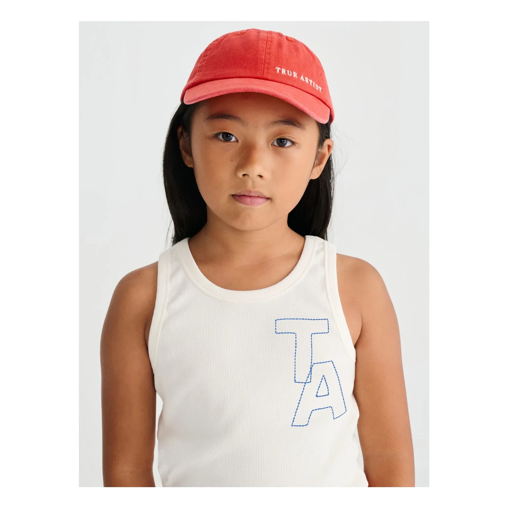 True Artist - Striped Tank Top No.20 | Ivory