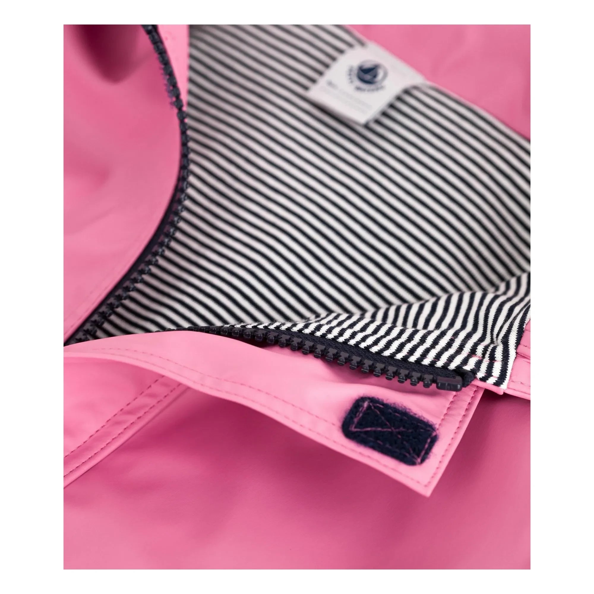 Petit Bateau - Iconic Recycled Fiber Raincoat | Powder Pink