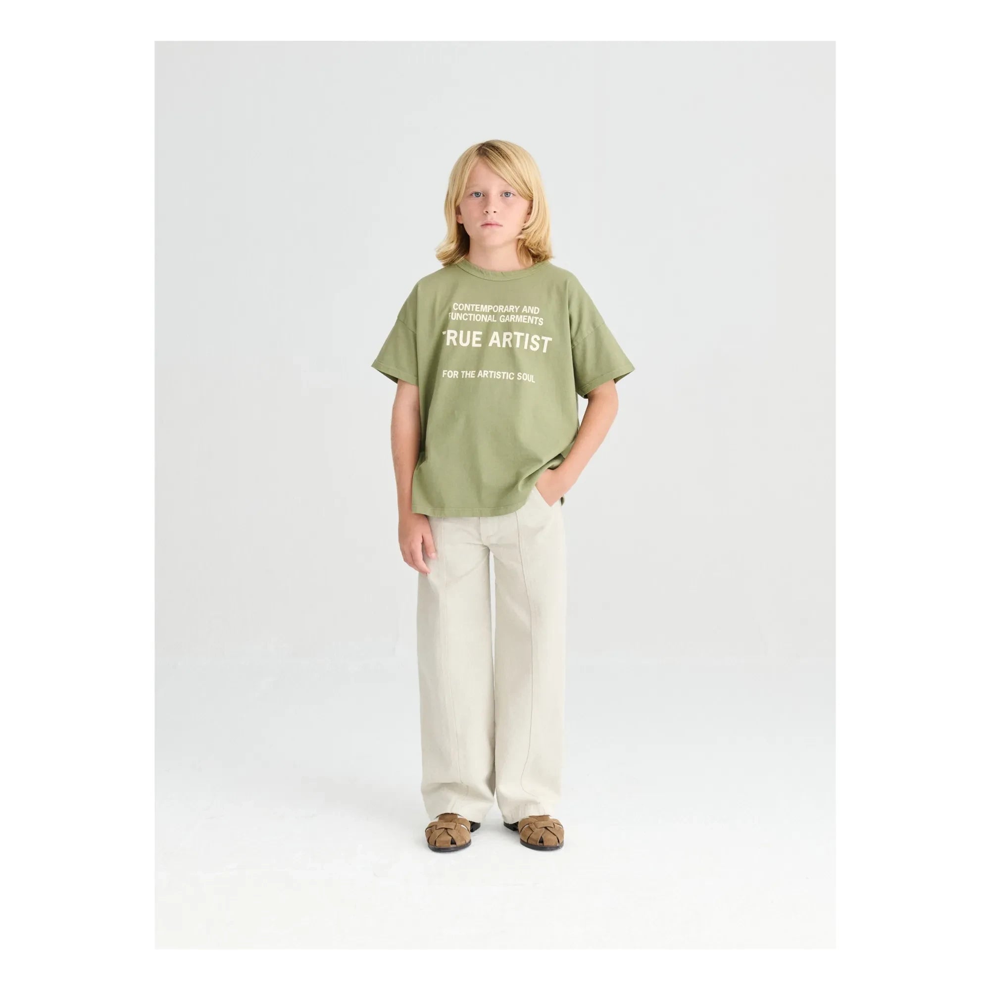 True Artist - Pants No.14 Recycled Cotton | Gray