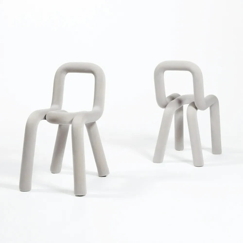 Moustache - Large Play Chair - Light Gray | Light Gray