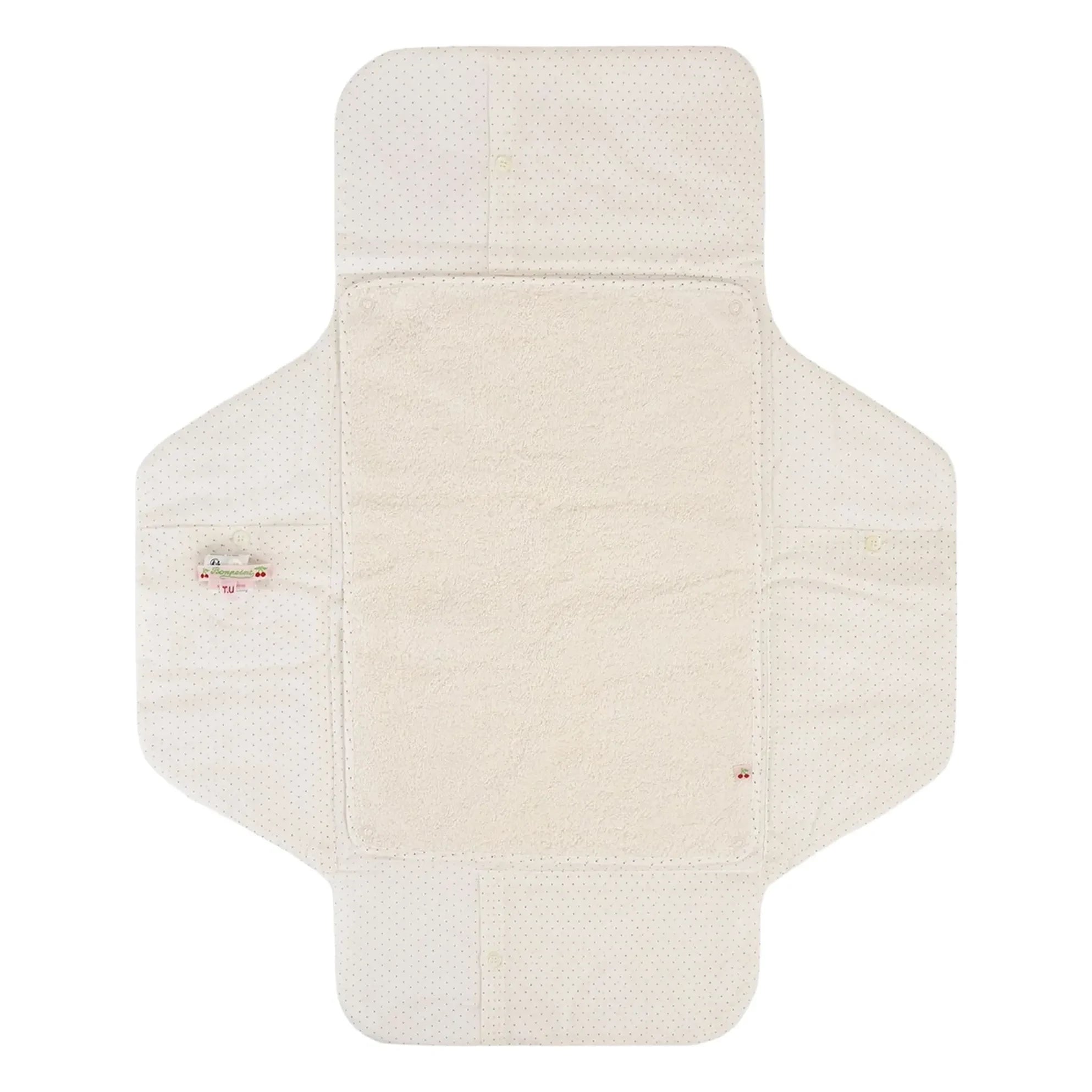 Bonpoint - Malin Travel Baby Changing Mat | Ecru
