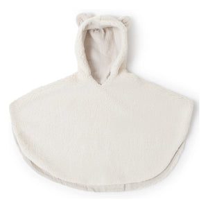 Babyshower - Polar Fleece Poncho | Ivory
