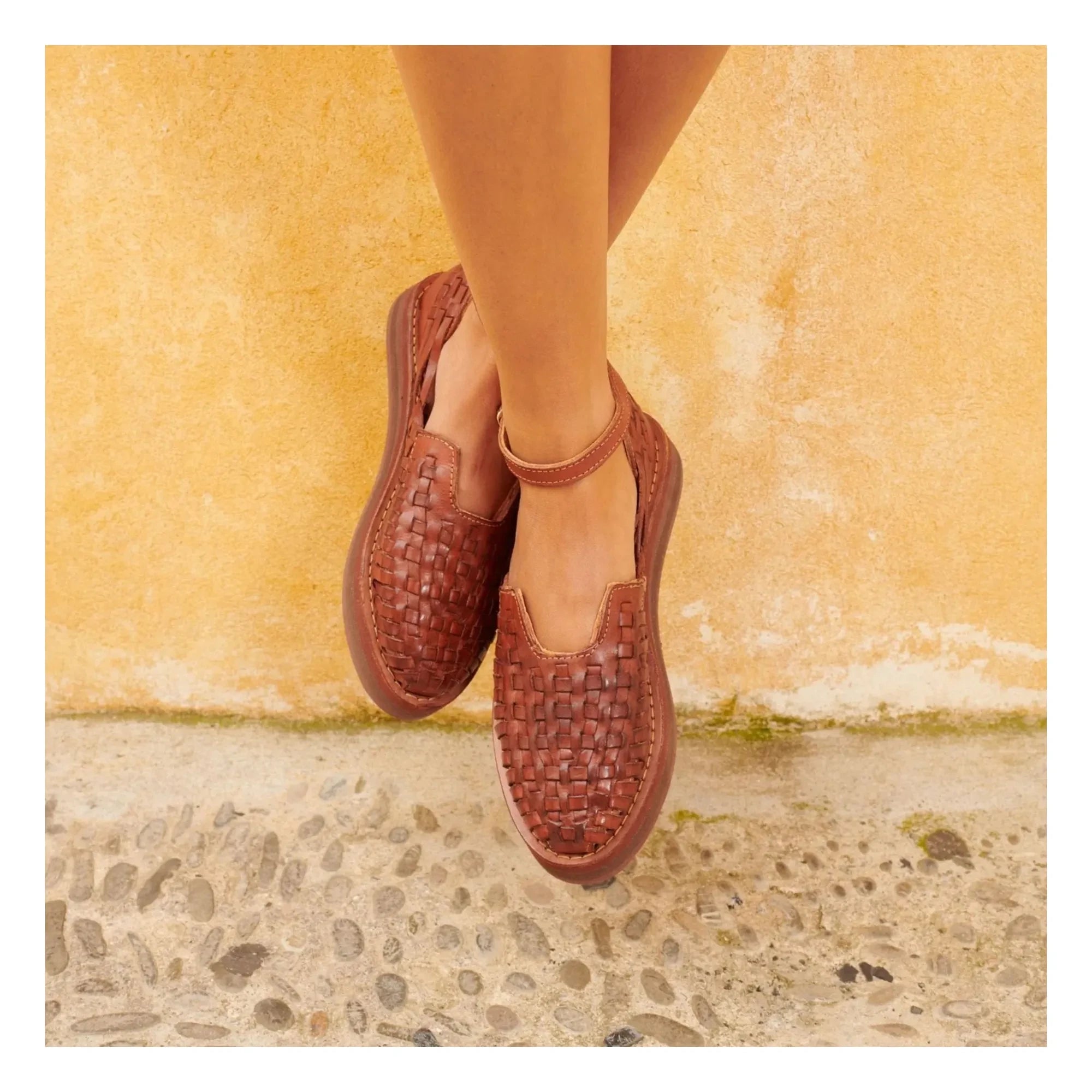 Mapache - Carmen Sandal | Tobacco