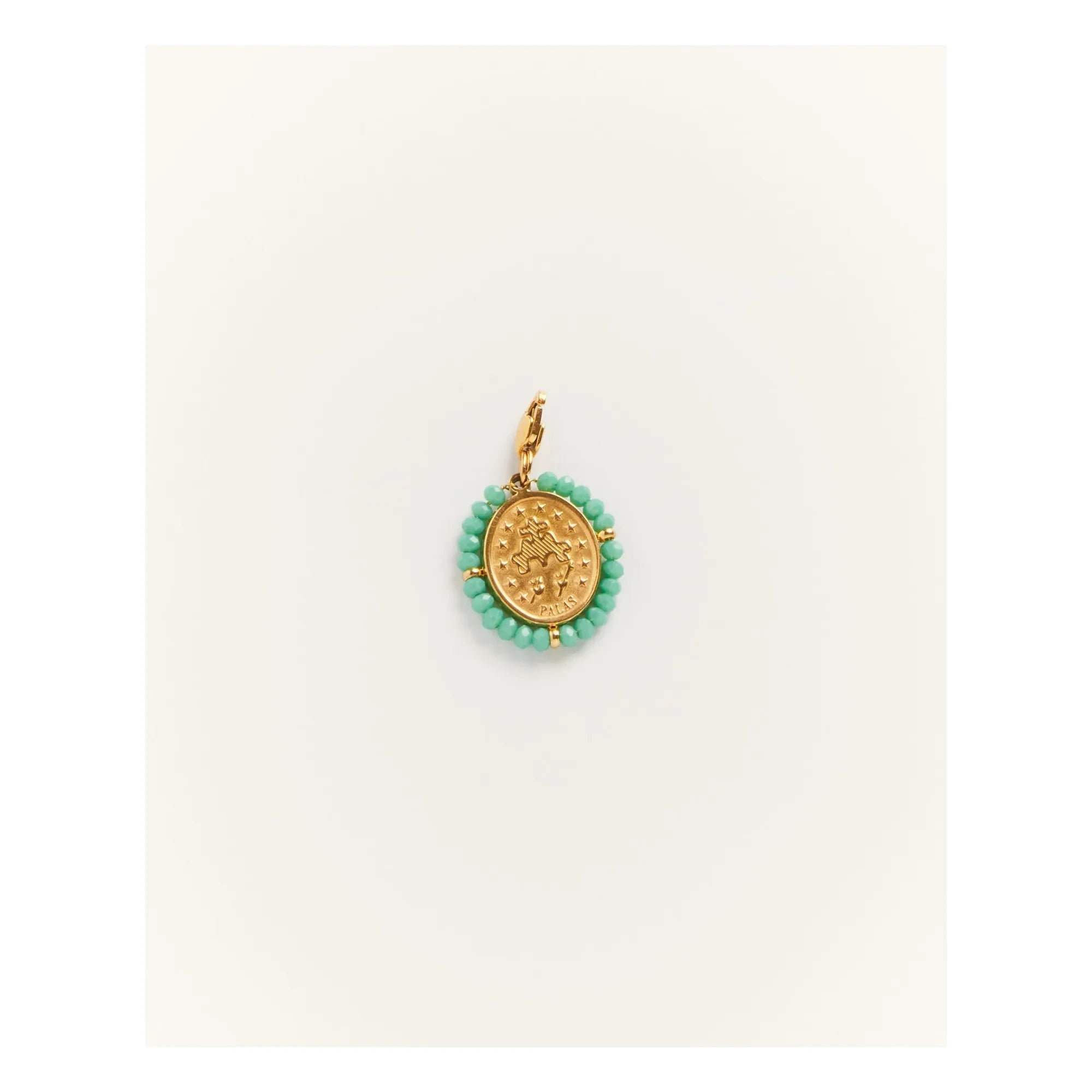 Palas - Colorful Charms and Link Necklace | Gold