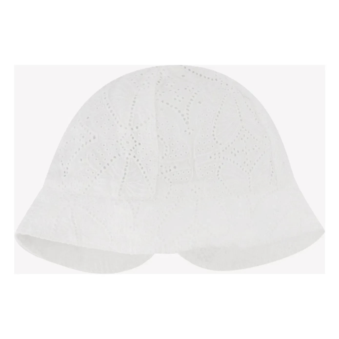 Tartine et Chocolat - Open Knit Hat | White
