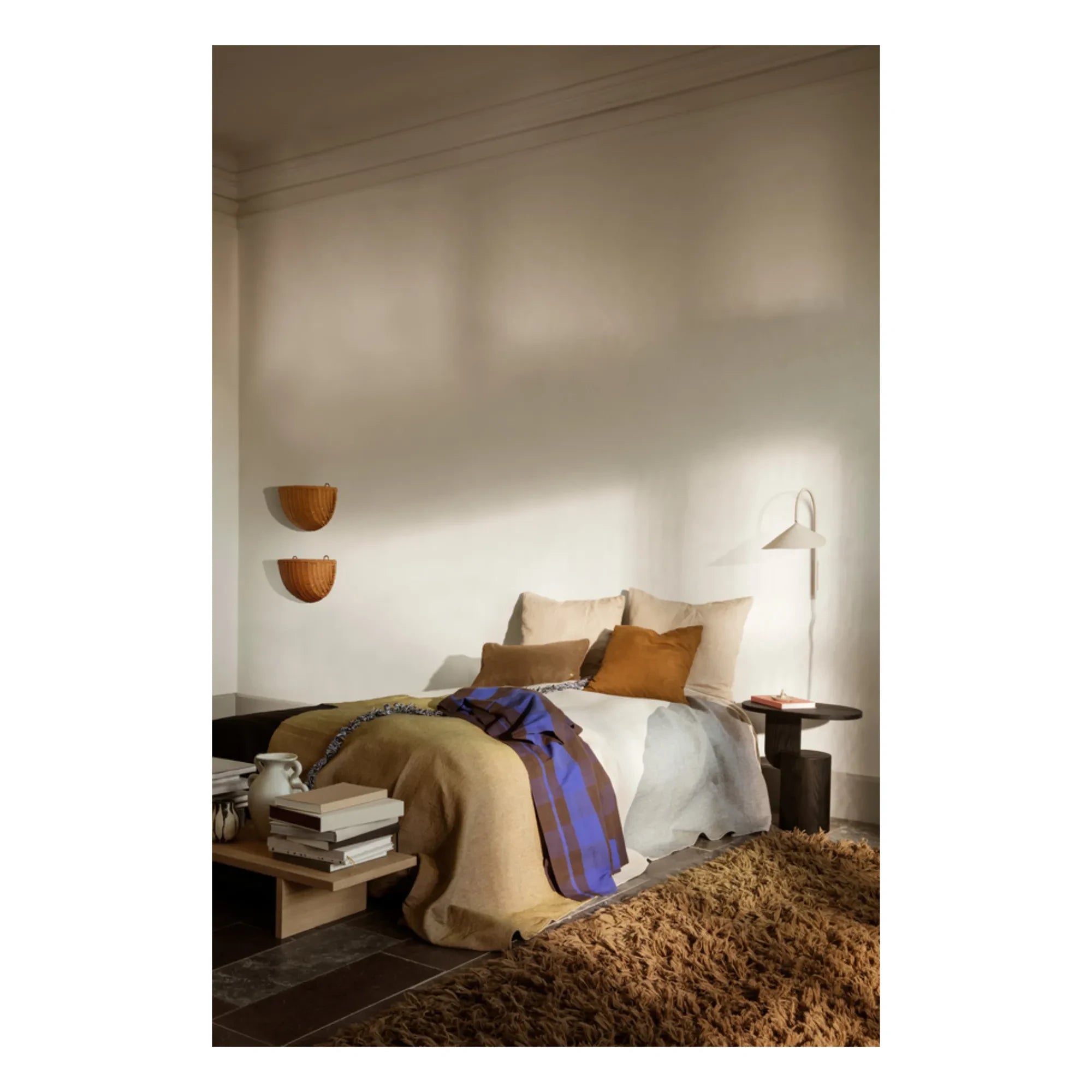 Ferm Living Kids - Rattan Wall Baskets - Set of 2