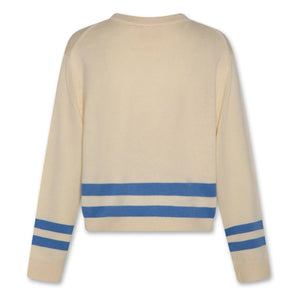 AO76 - Elly Striped Sweater | Ivory