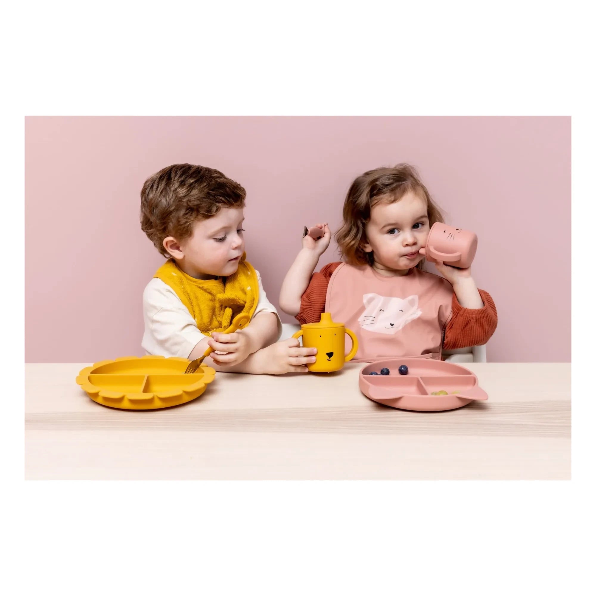 Trixie - Mr. Lion Silicone Training Cup | Yellow