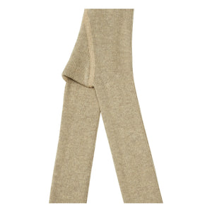 Silly Silas - Organic Cotton Striped Suspender Tights | Beige