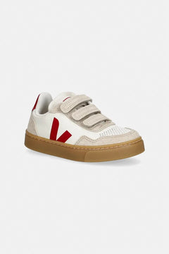 Kids' leather Veja Small V-90 sneakers