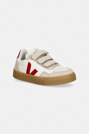 Kids' leather Veja Small V-90 sneakers