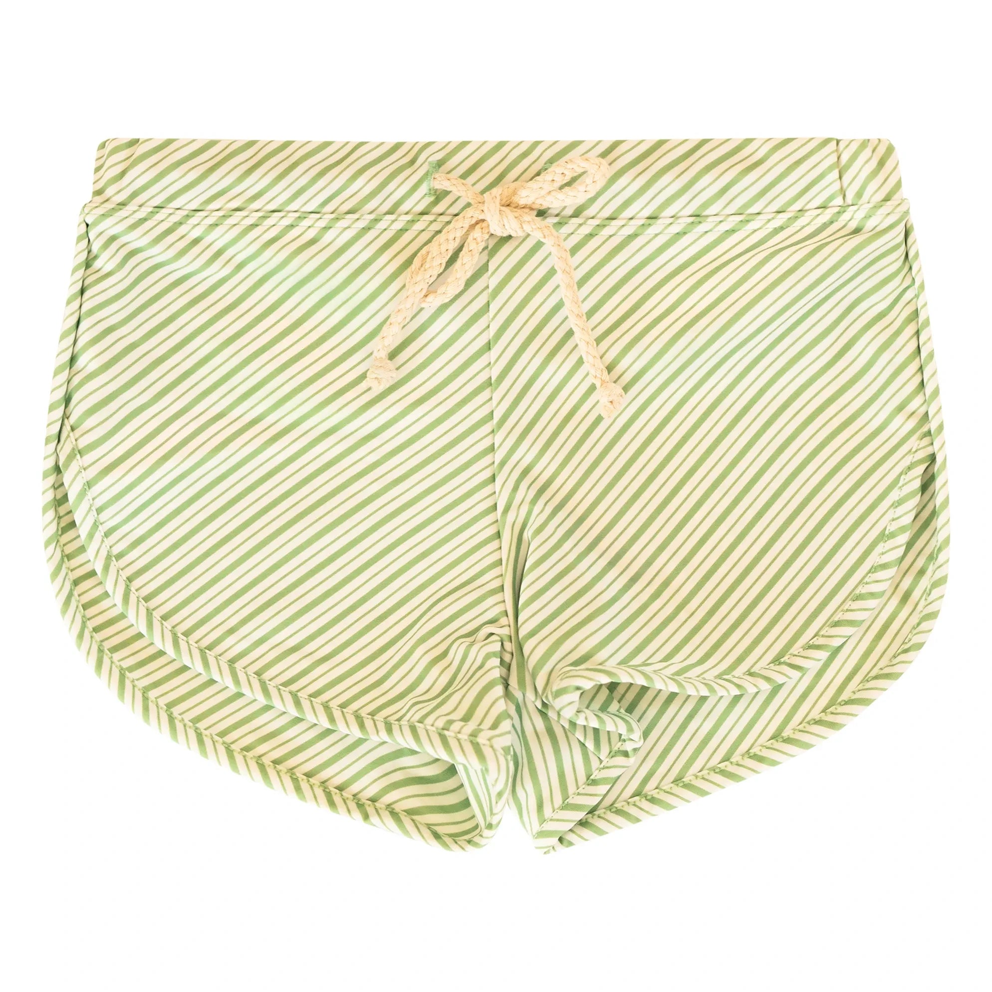 Ina Swim - Striped Mesa Swimsuit Shorts | Green