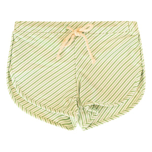 Ina Swim - Striped Mesa Swimsuit Shorts | Green