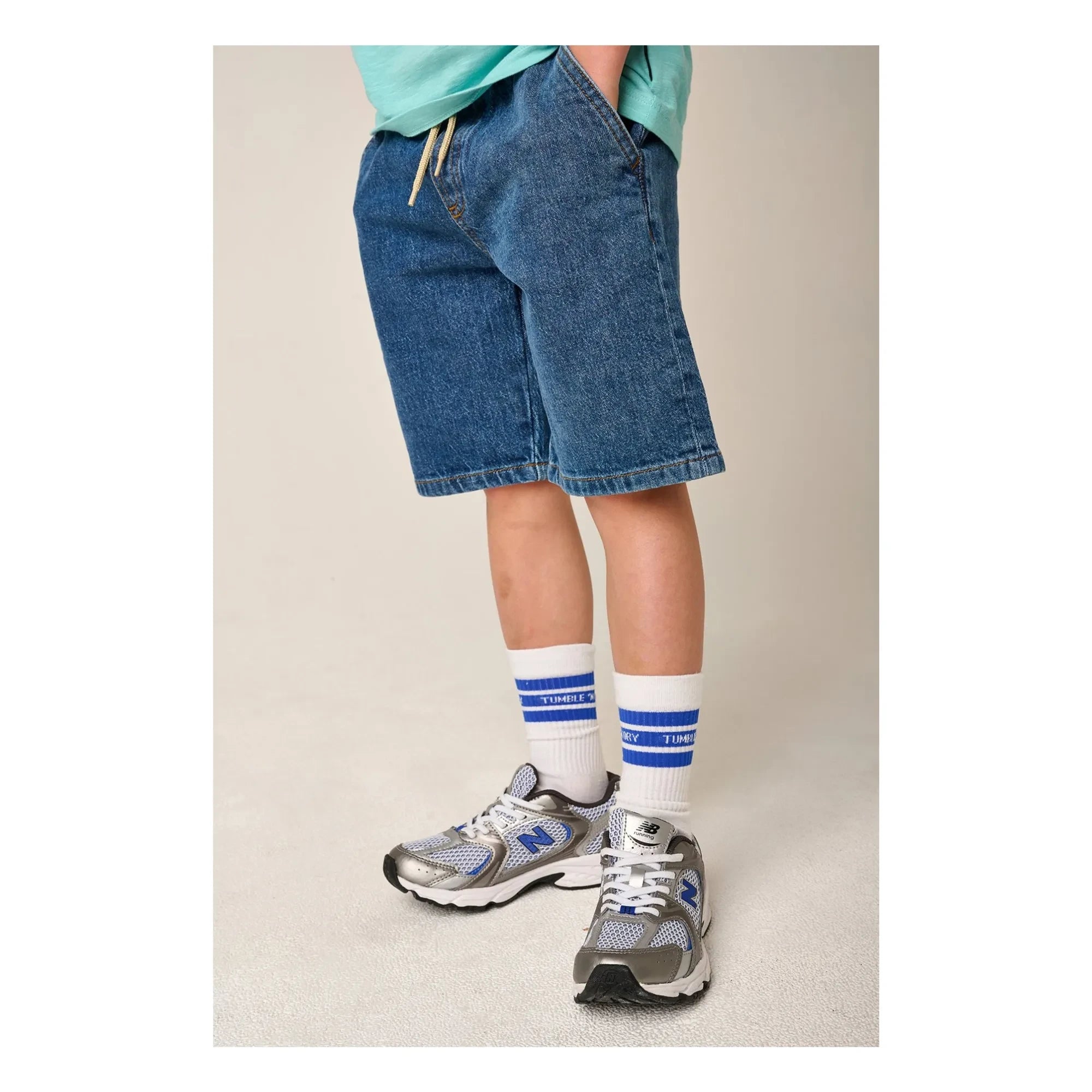 Tumble N'Dry - Juan Denim Short Shorts | Dark Blue