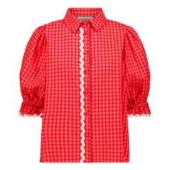 Elise Chalmin - Jim Cotton Shirt | Red