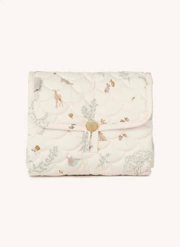 Cam Cam - Woodland Travel Changing Mat | Ecru