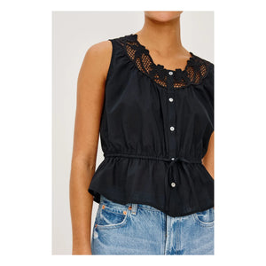 Rails - Leilani Embroidered Blouse | Black