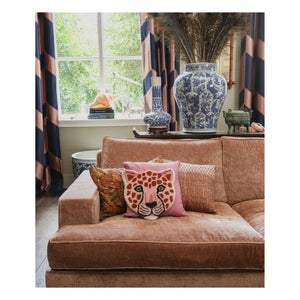 Doing Goods - Pink Leopard Wool Rug | Pink