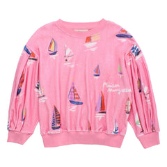 Maison Mangostan - Sailcloth Sweatshirt | Pink