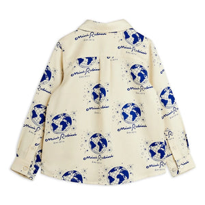 Mini Rodini - Society Tencel Shirt | Off-White