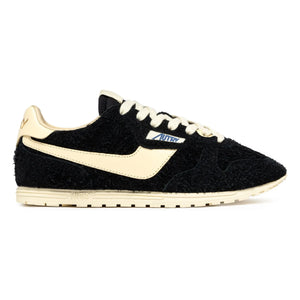 Autry - Windspin Low Two-Tone Suede & Leather Sneakers | Black