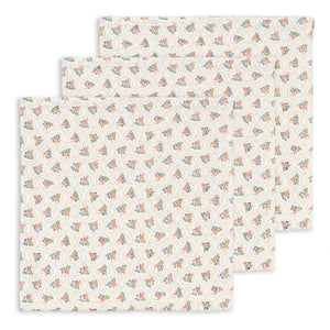 Konges Sløjd - Verona Blues Baby Diapers - 3-Pack | Ecru