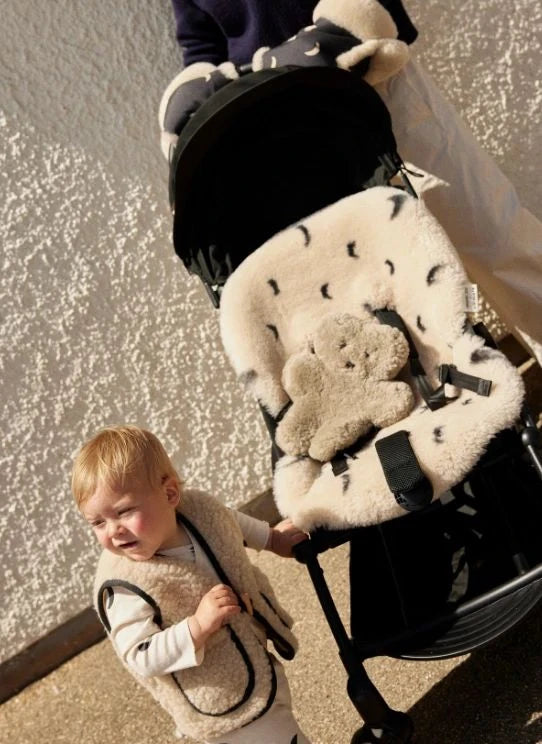 BINIBAMBA - Sheepskin for Strollers and Carriers - Binibamba x Organic Zoo | Moon